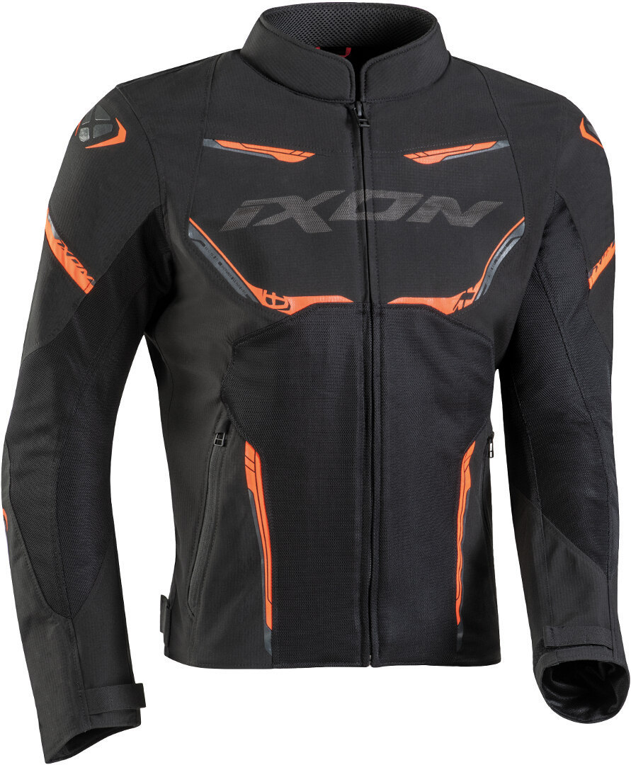 Ixon Striker Air Motorcycle Textile Jacket black/orange M Figure 1