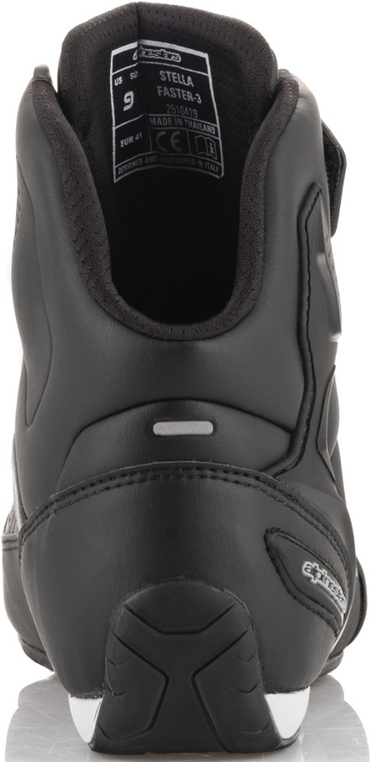 Alpinestars Stella Faster-3 Damer motorcykel skor Svart/Silver 10,5 (43) Figur 4