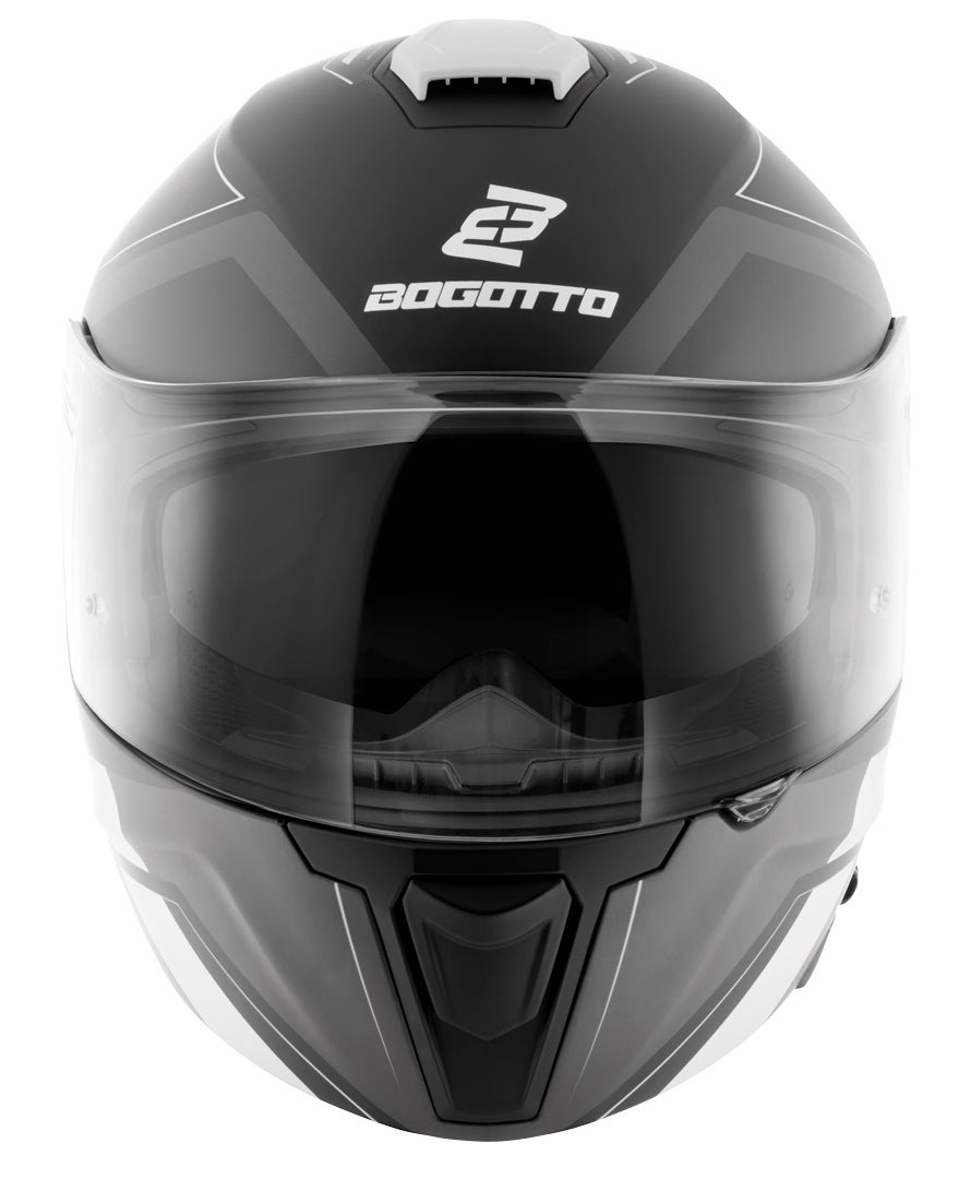 Bogotto FF403 Murata casque rabattable Blanc/Noir/Gris XL (61/62) Figure 6