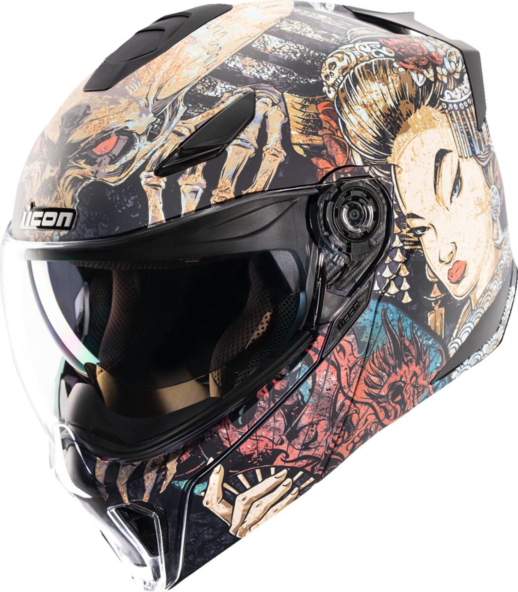 Icon Threshold Odokuro Helmet S Figure 1