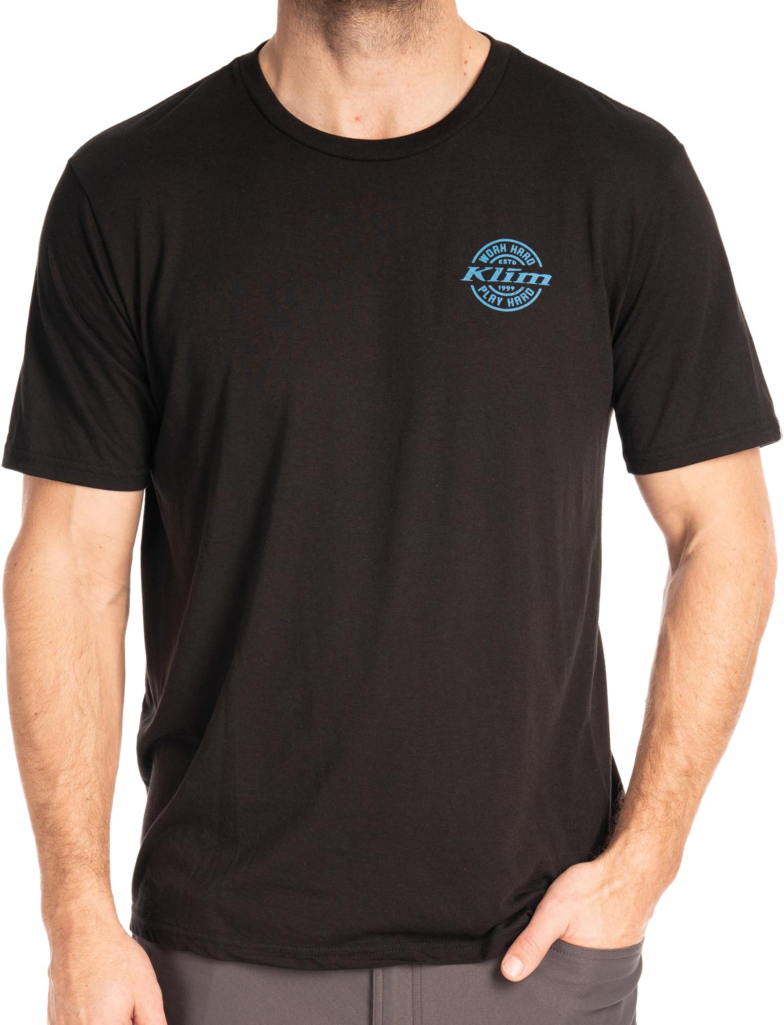 Klim Live to Ride Tri-Blend T-shirt Sort M Figur 1