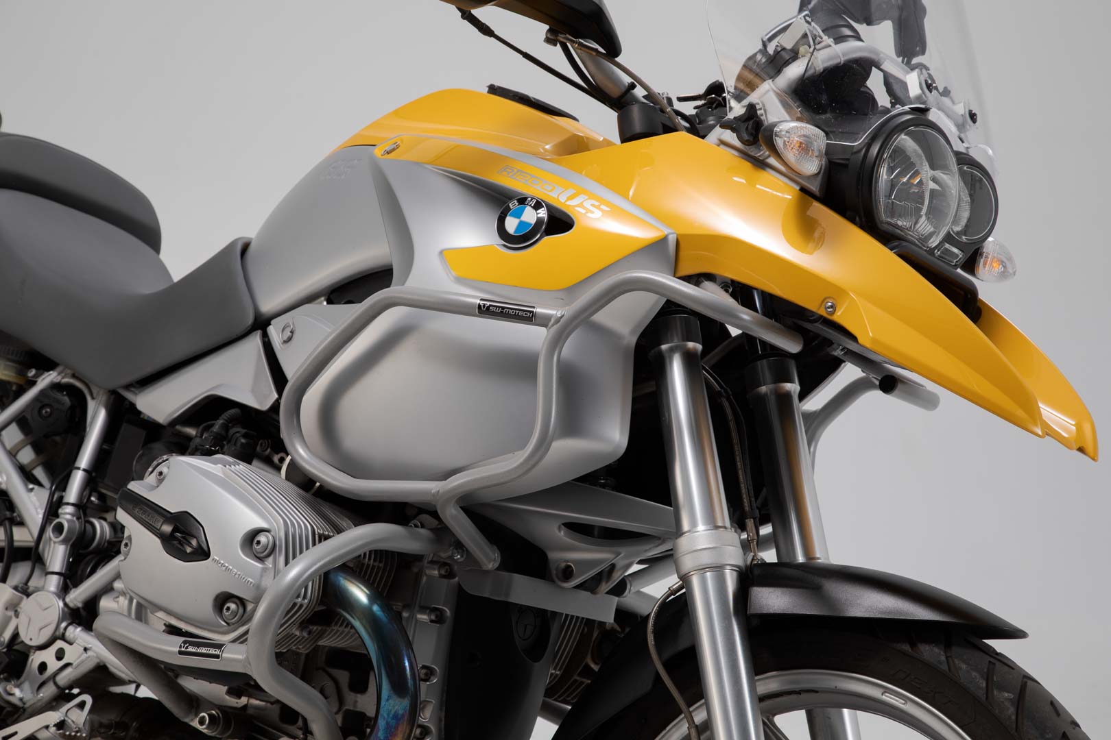 SW-Motech Övre krasch bar - Silver. BMW R1200 GS (04-07). Bara med krasch bar. Figur 3