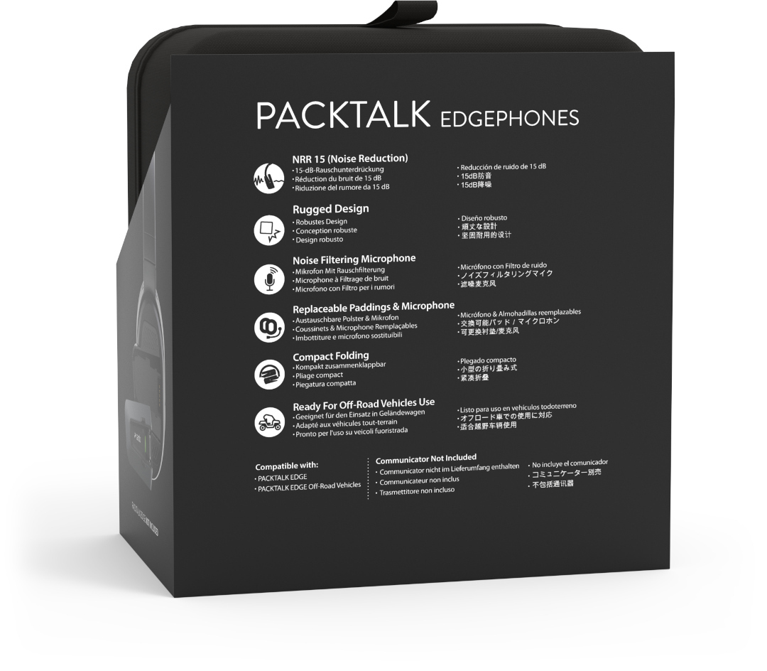Cardo Packtalk Edge Edgephones Căști Figura 6