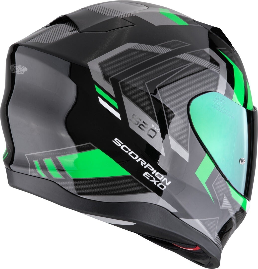 Scorpion EXO-520 Evo Air Sensus Casco nero/verde L (59/60) Figura 2