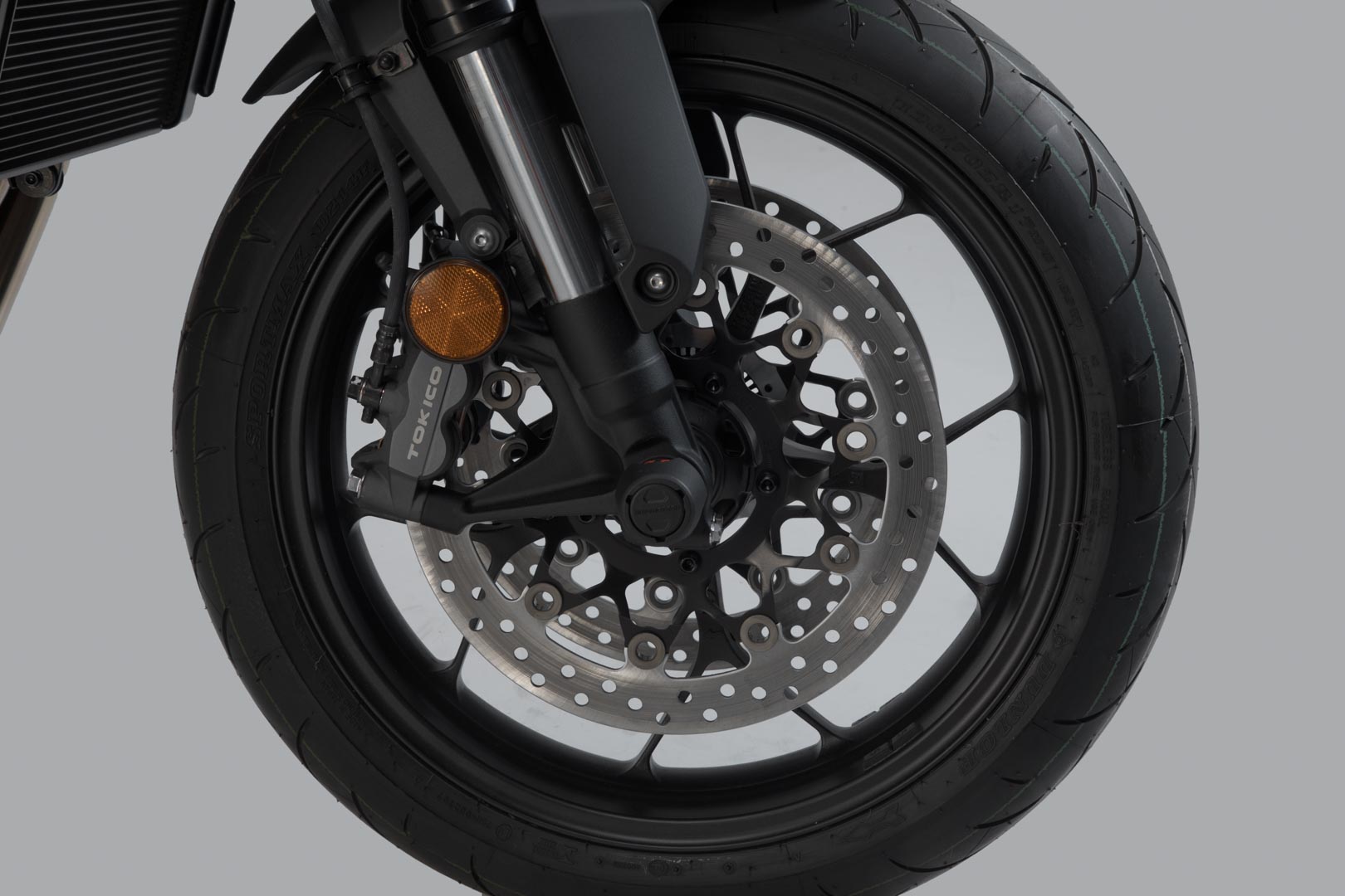 Set SW-Motech Slider pentru puntea față - Negru. Honda CB1000R (18-). Figura 2
