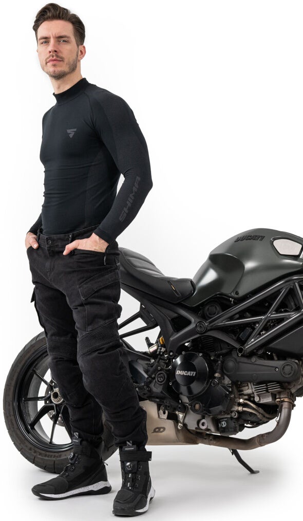 SHIMA Giro 2.0 Urban Moto džíny černá 32 Obrázek 4