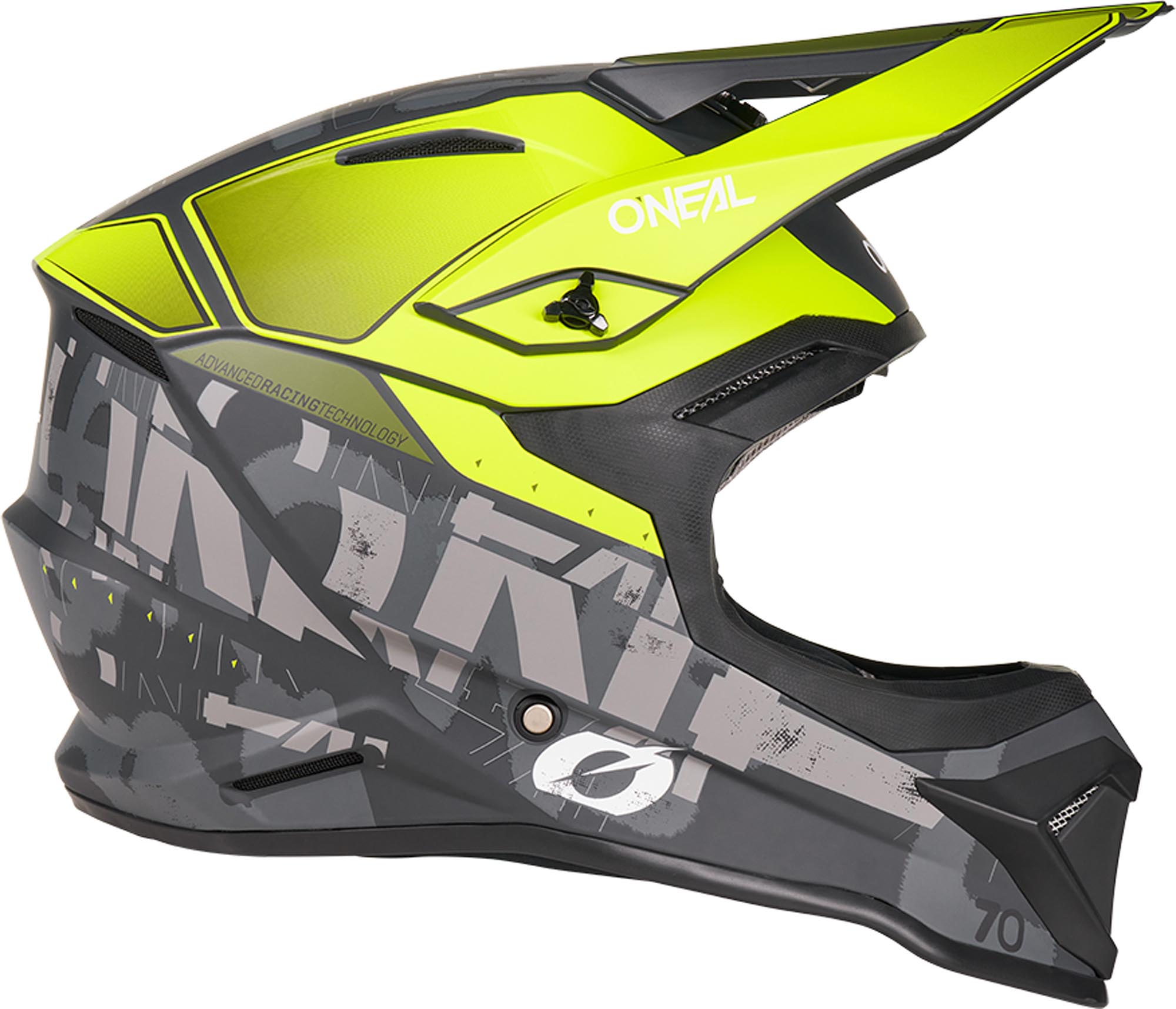 Oneal 1SRS Voltixx Casco da motocross nero/neon/giallo M (57/58) Figura 5