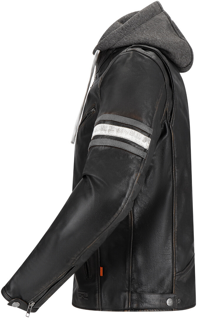 Richa Toulon 2 Jachetă de piele de motocicletă Negru/gri 60 Figura 3