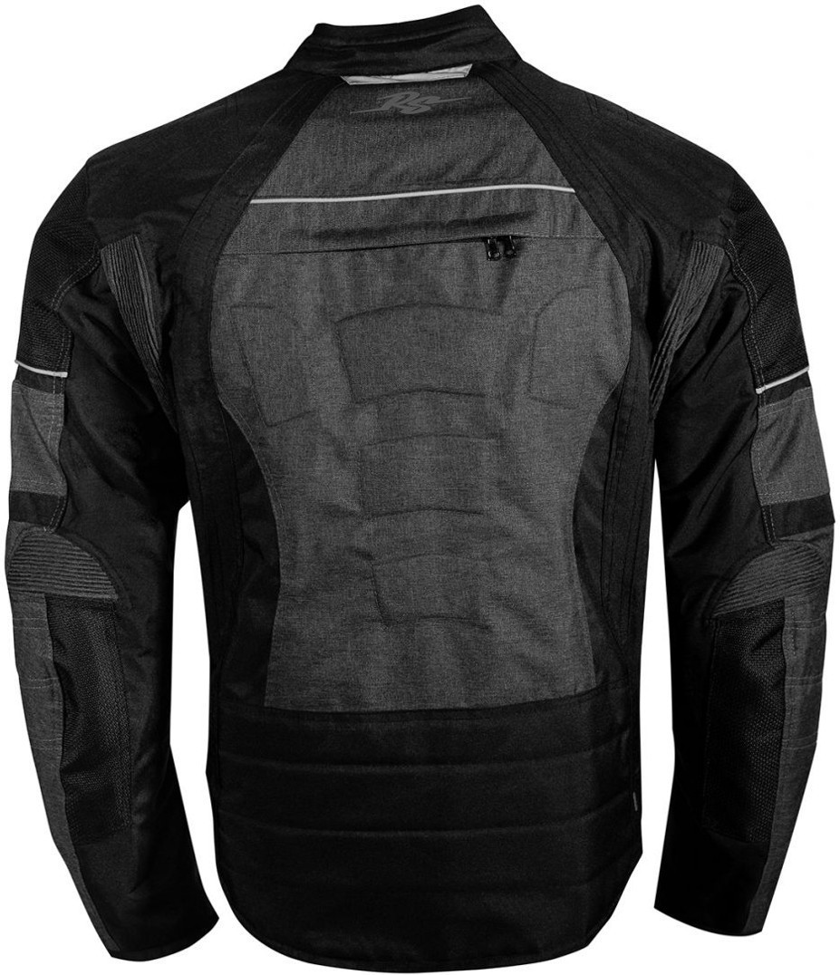 Rusty Stitches Romeo Motorcycle Textile Jacket black/grey M Figure 2
