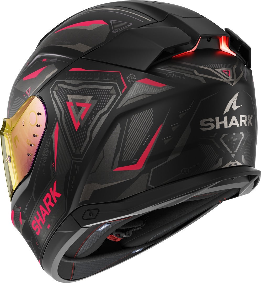 Shark Skwal i3 Linik Casco nero opaco/viola M (57/58) Figura 6