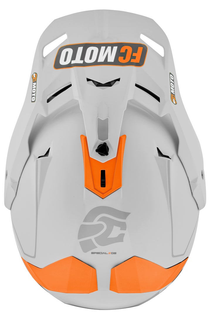 FC-Moto Merkur Pro Straight Enduro Helm grau matt M Abbildung 8