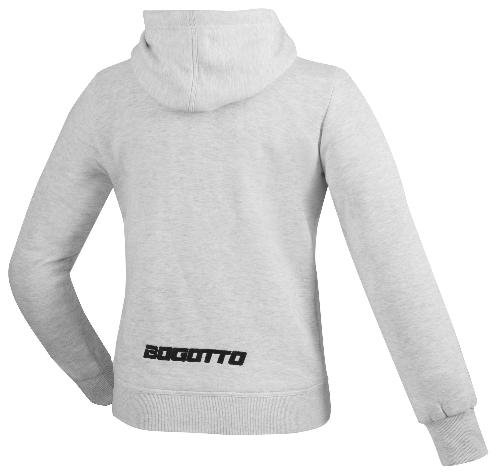 Side view of Bogotto R-Ace Ladies Motorcycle Zip Hoodie