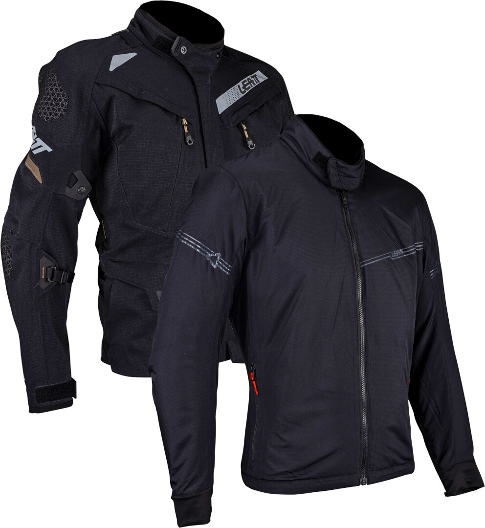 Leatt ADV DriTour 7.5 waterproof Motorcycle Textile Jacket black/grey L Figure 2
