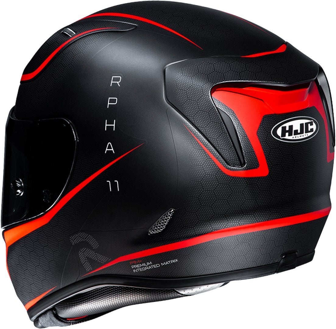 HJC RPHA 11 Jarban casque Noir mat/rouge XL (60/61) Figure 2