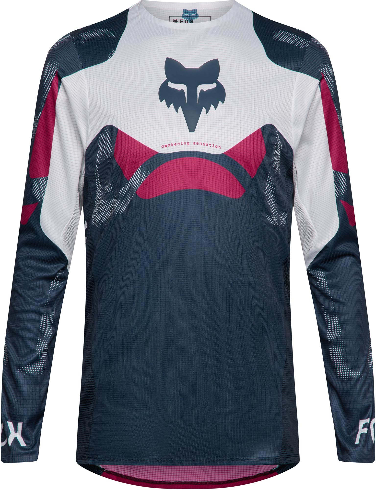 FOX Flexair Tactile Motocross-trui blauw/wit XL Figuur 1