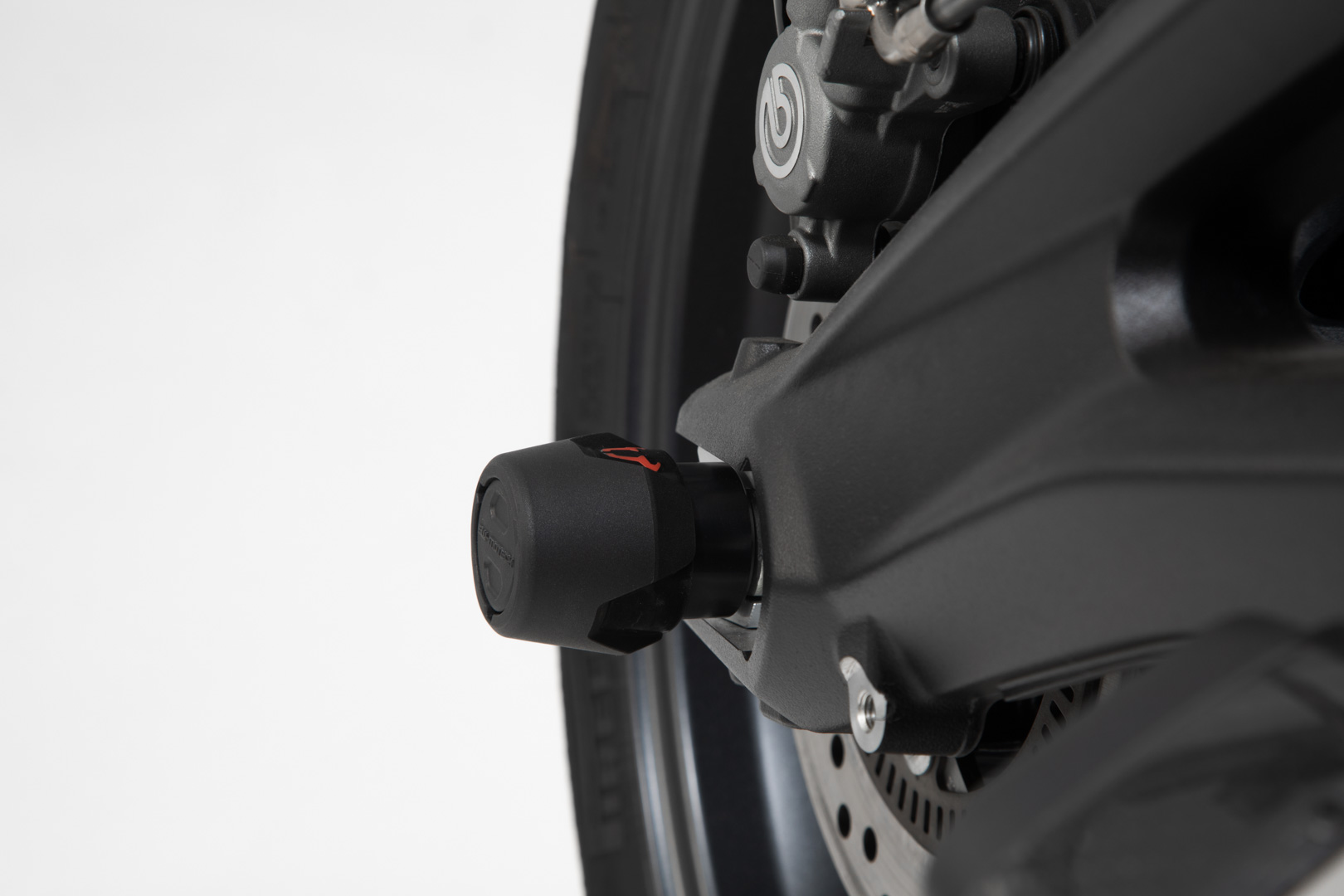 Set SW-Motech Slider pentru puntea spate - Negru. Street Triple (12-), Daytona (13-17). Figura 5