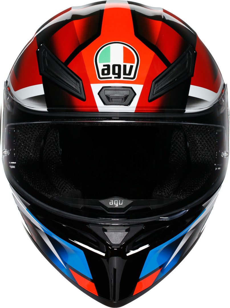 AGV K1 S Fastlap 2.0 Helm zwart/rood/blauw Verlies (59/60) Figuur 2