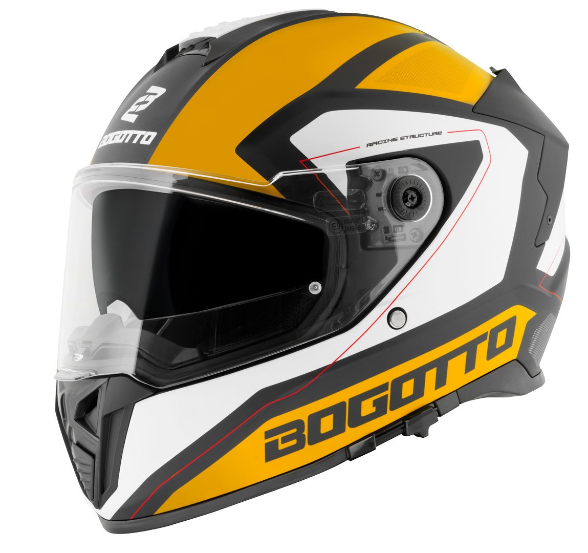 Bogotto FF122 BGT Casco amarillo/blanco L Figura 2
