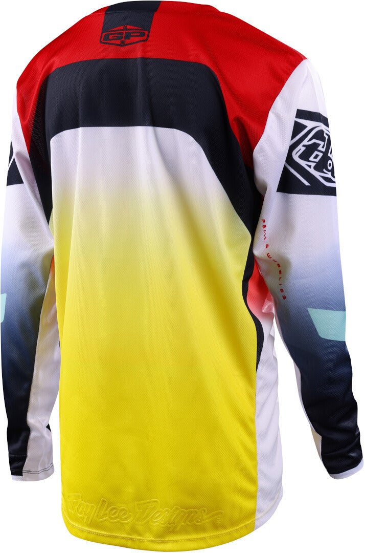 Troy Lee Designs GP Arc Youth Motocross Jersey yellow/red M Figure 2