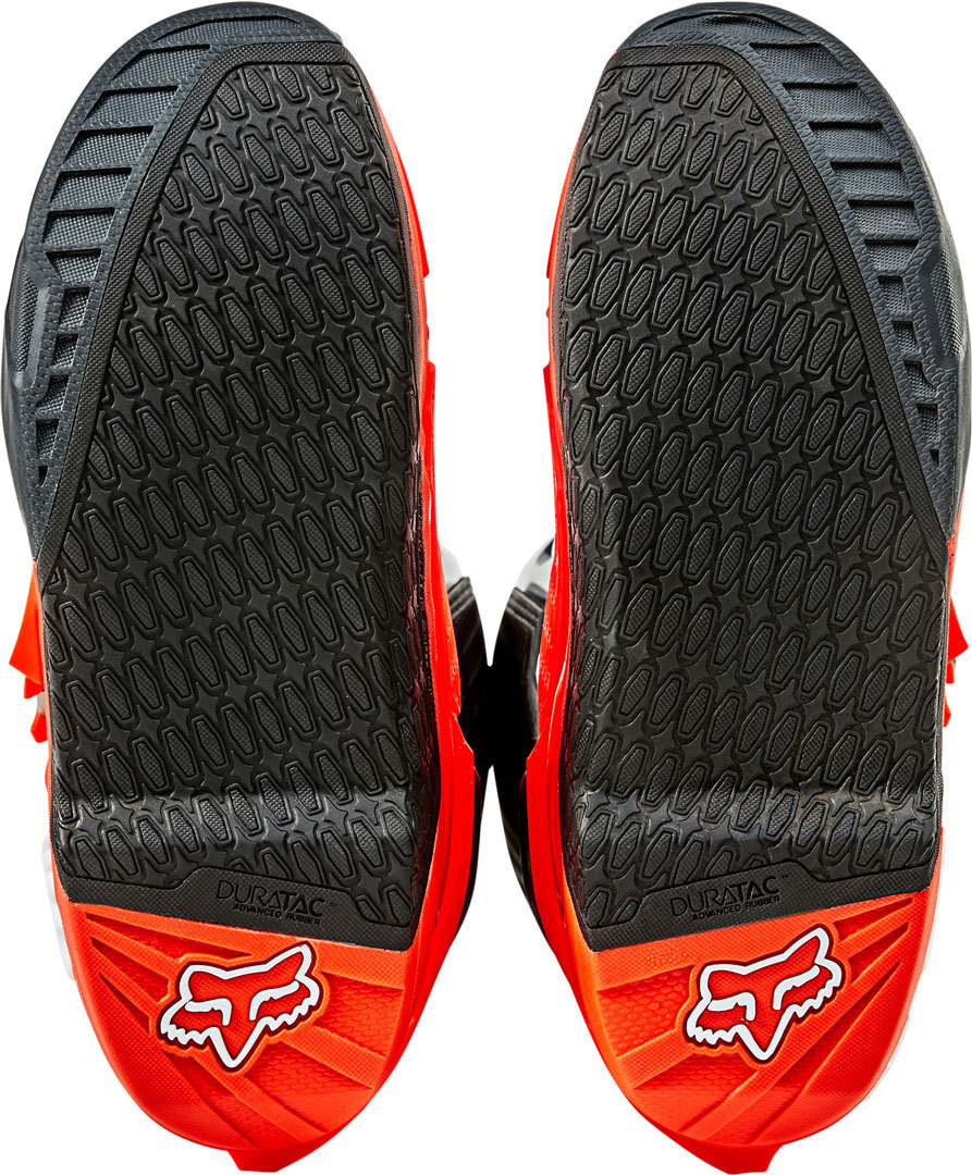 FOX Instinct Bottes motocross Noir/Blanc/Orange 9 Figure 2