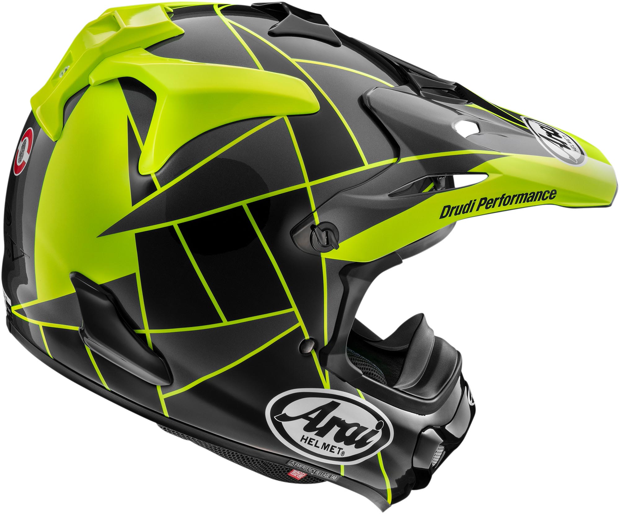 Arai MX-V Evo Peak Motokrosová prilba žltá L (59/60) Obrázok 2