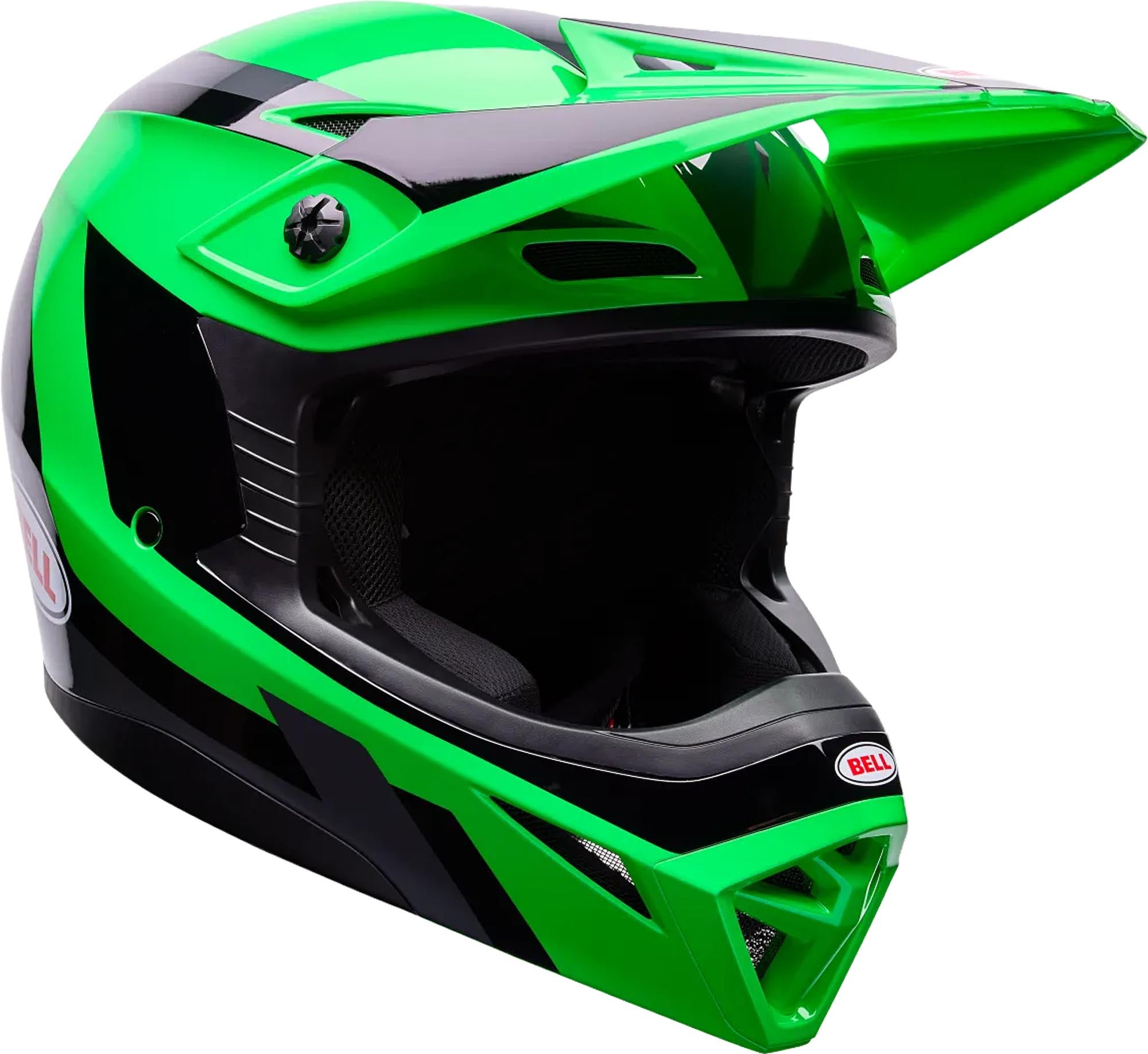 Bell MX-10 MIPS Dyno Casque de motocross Vert/Gris XL (61/62) Figure 1