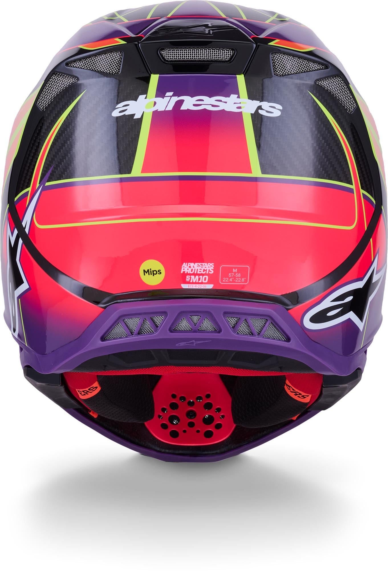 Alpinestars Supertech S-M10 Era 2025 Casque de motocross Multicolores M (57/58) Figure 4