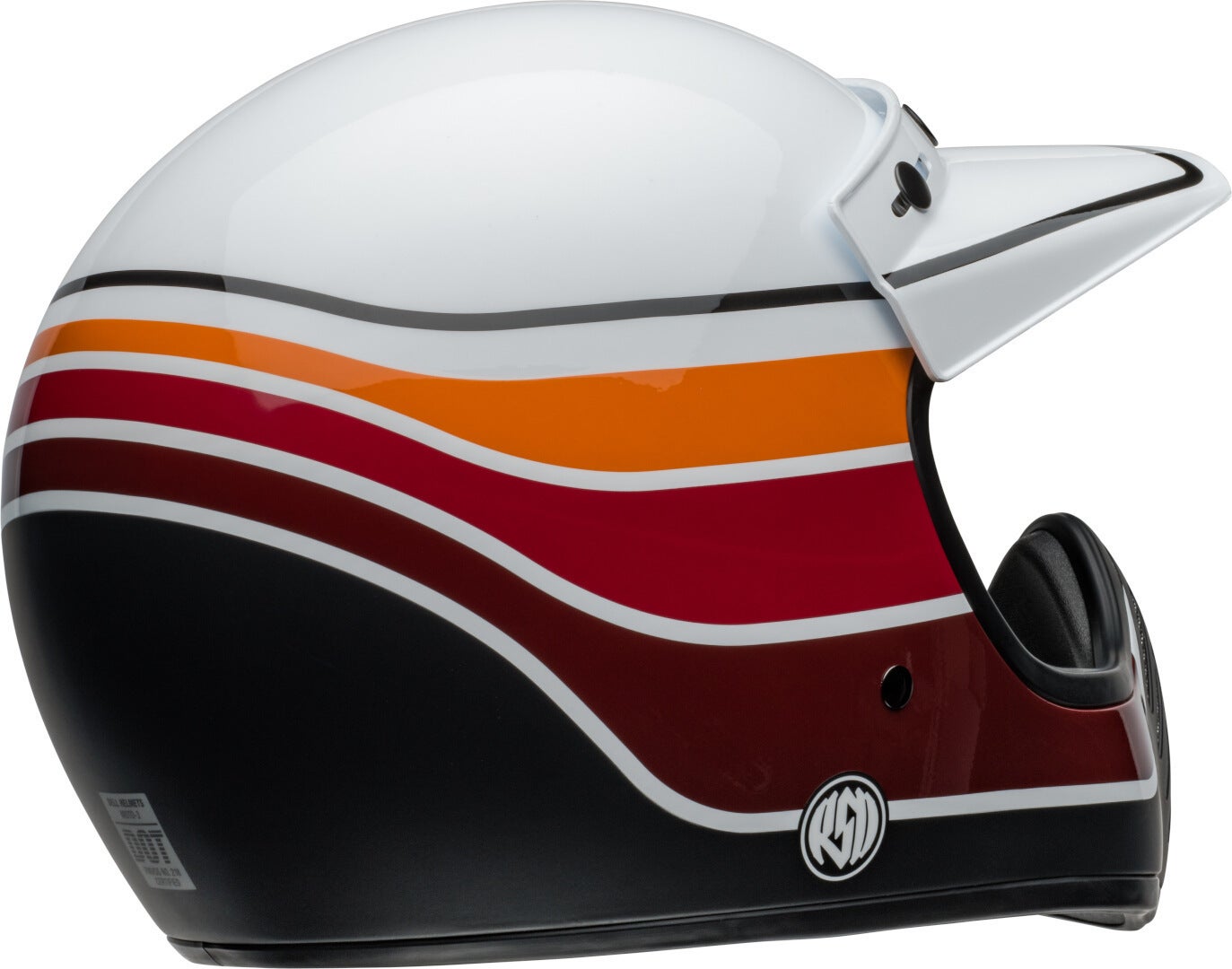 Bell Moto-3 RSD Saddleback Motocross Helm bunt M (57/58) Abbildung 5