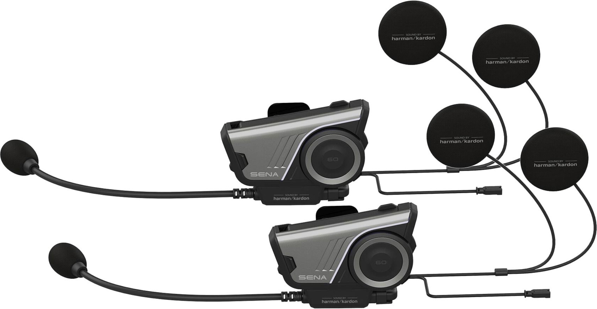 Sena 60S Sound by Harman Kardon Système de communication Bluetooth Double Set Figure 1 Sena 60S Sound by Harman Kardon Système de communication Bluetooth Double Set Figure 1