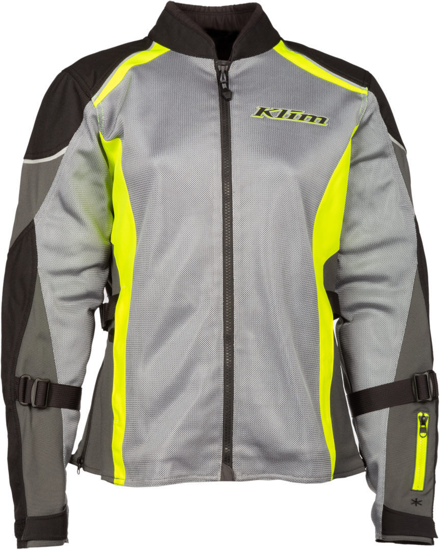 Klim Avalon Jachetă textilă pentru motociclete gri/galben M Figura 5