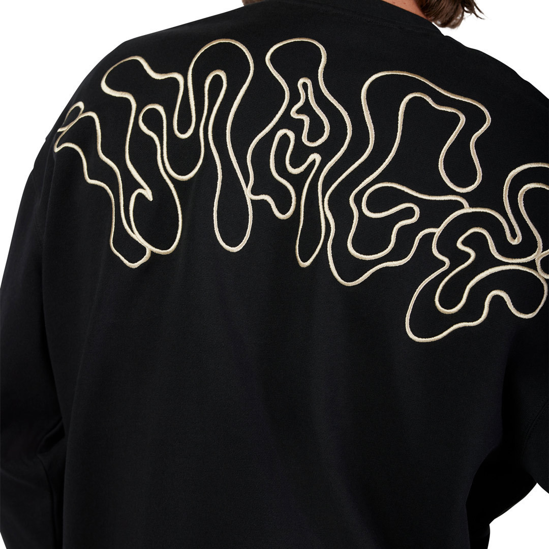 FOX Hello Future Oversized Crew Pullover negru L Figura 3