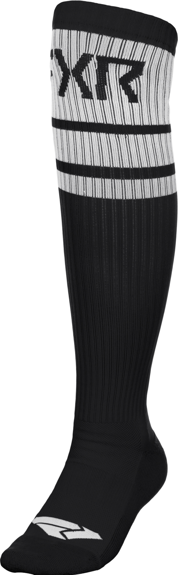 FXR Moto Șosete de motocross alb/negru Figura 1