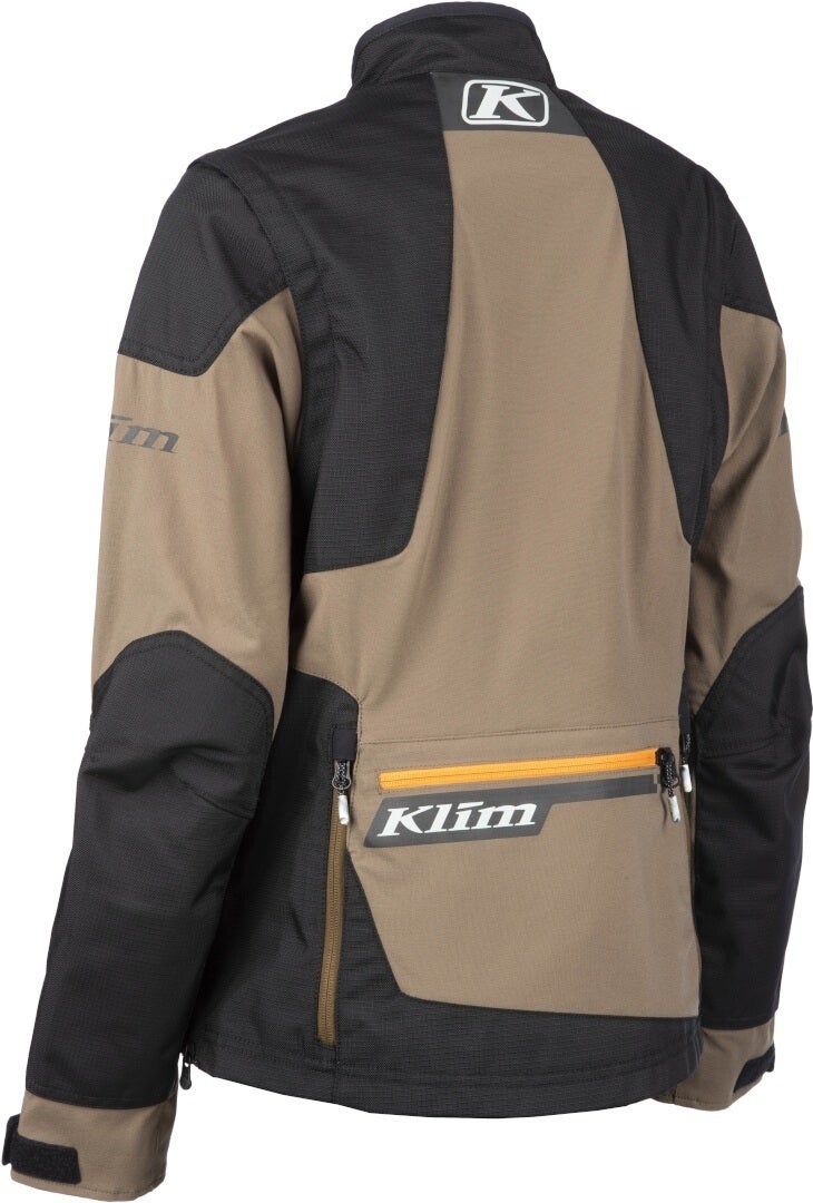 Klim Rebelle Ladies Enduro Mesh Текстилно яке Кафяво/черно XL Фигура 8