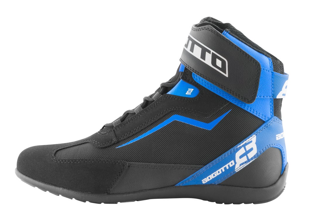 Bogotto Mix Disctrict Motorradschuhe schwarz/blau 40 Abbildung 2