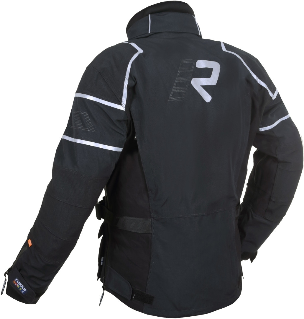 Rukka Exegal Gore-Tex Motorfiets textiel jas zwart/wit 60 Figuur 2