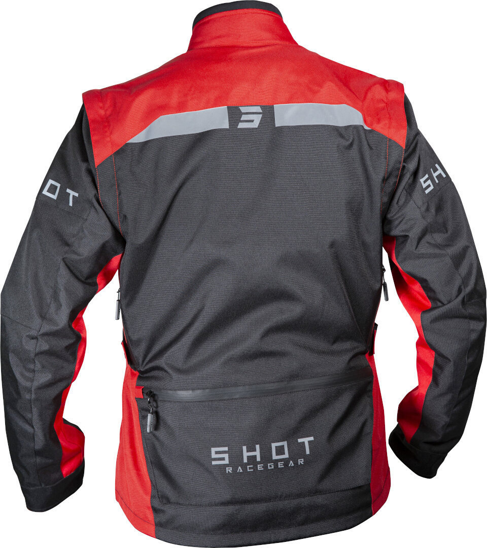 Shot Racetech Giacca motocross nero/rosso 3XL Figura 2