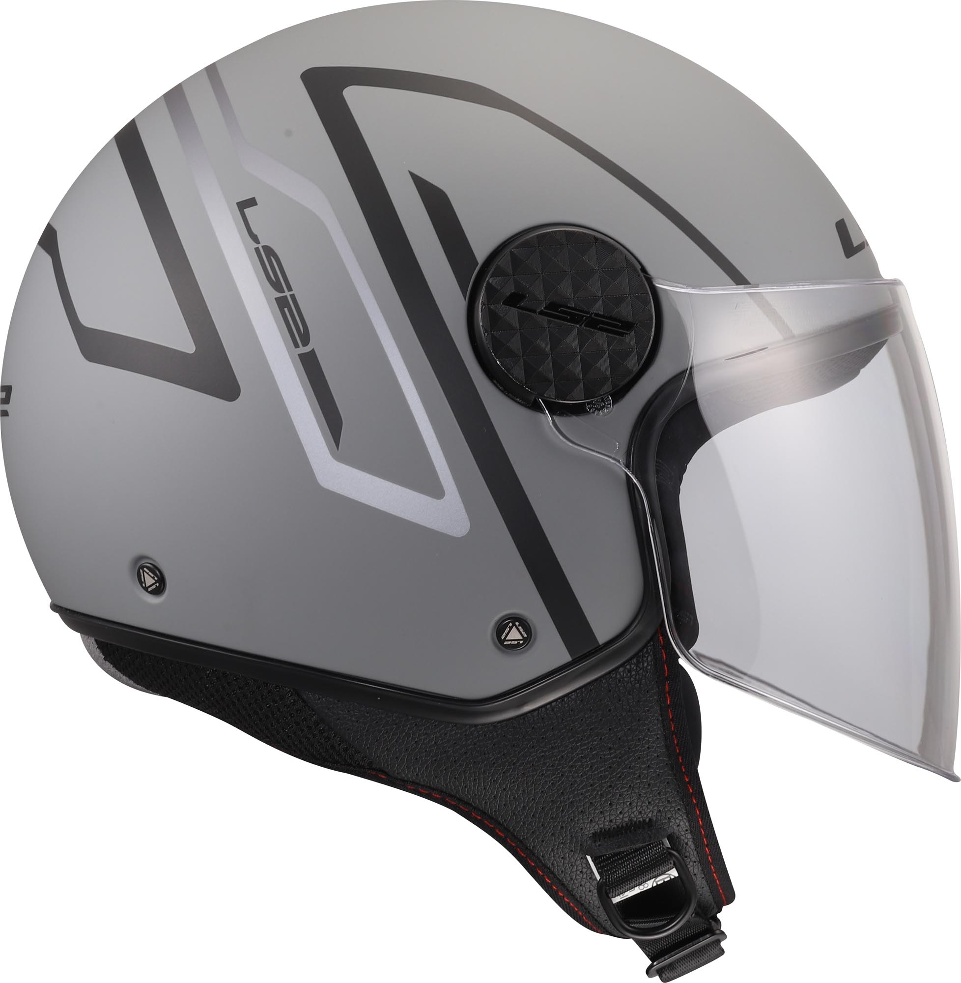 Side view of LS2 OF558 Sphere Lux II Minim Open-Face Helmet