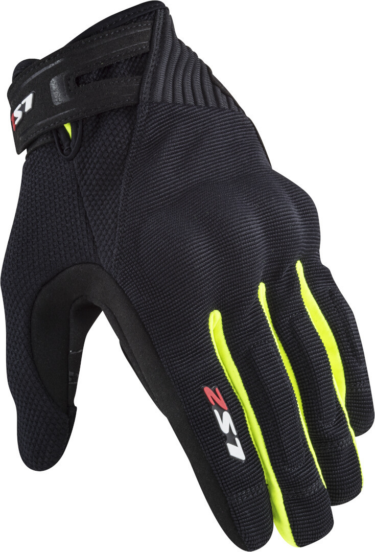 LS2 Dart II Motorcykel handsker sort/neon M Figur 1