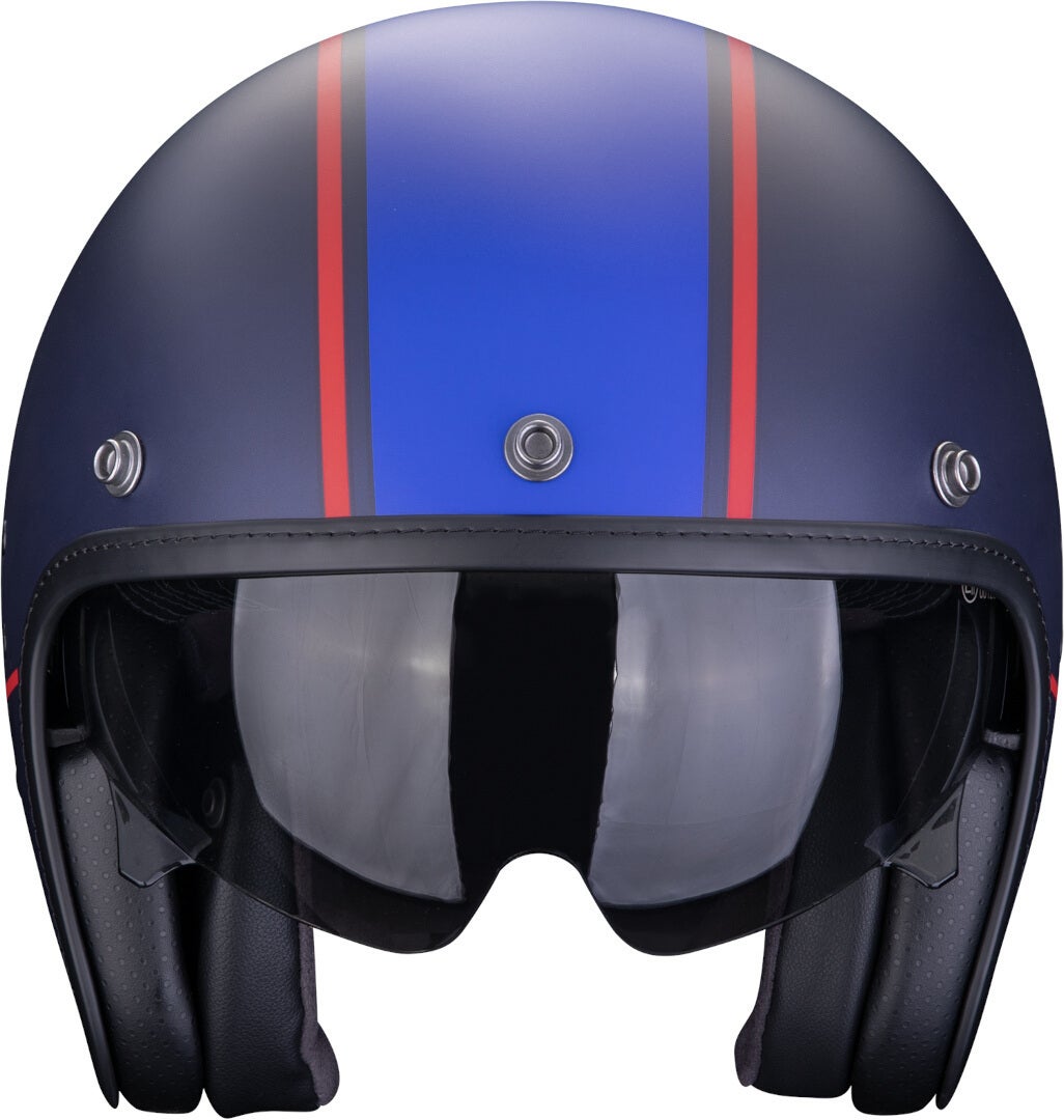 Scorpion Belfast Evo FC Barcelona Jet Helmet blue matt/red S (55/56) Figure 2