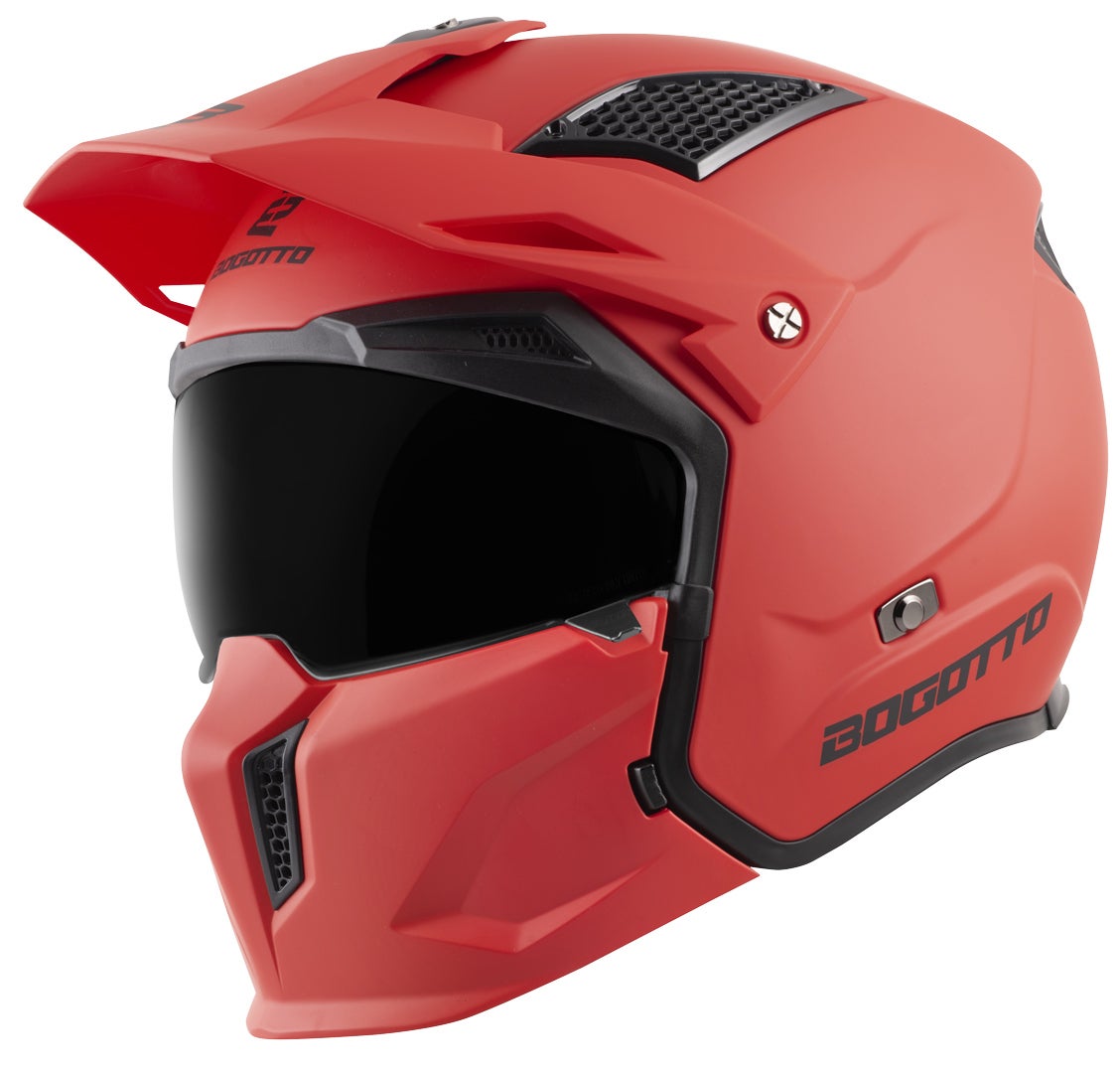 Bogotto Radic 22.06 Casco Red Matt L Figura 2