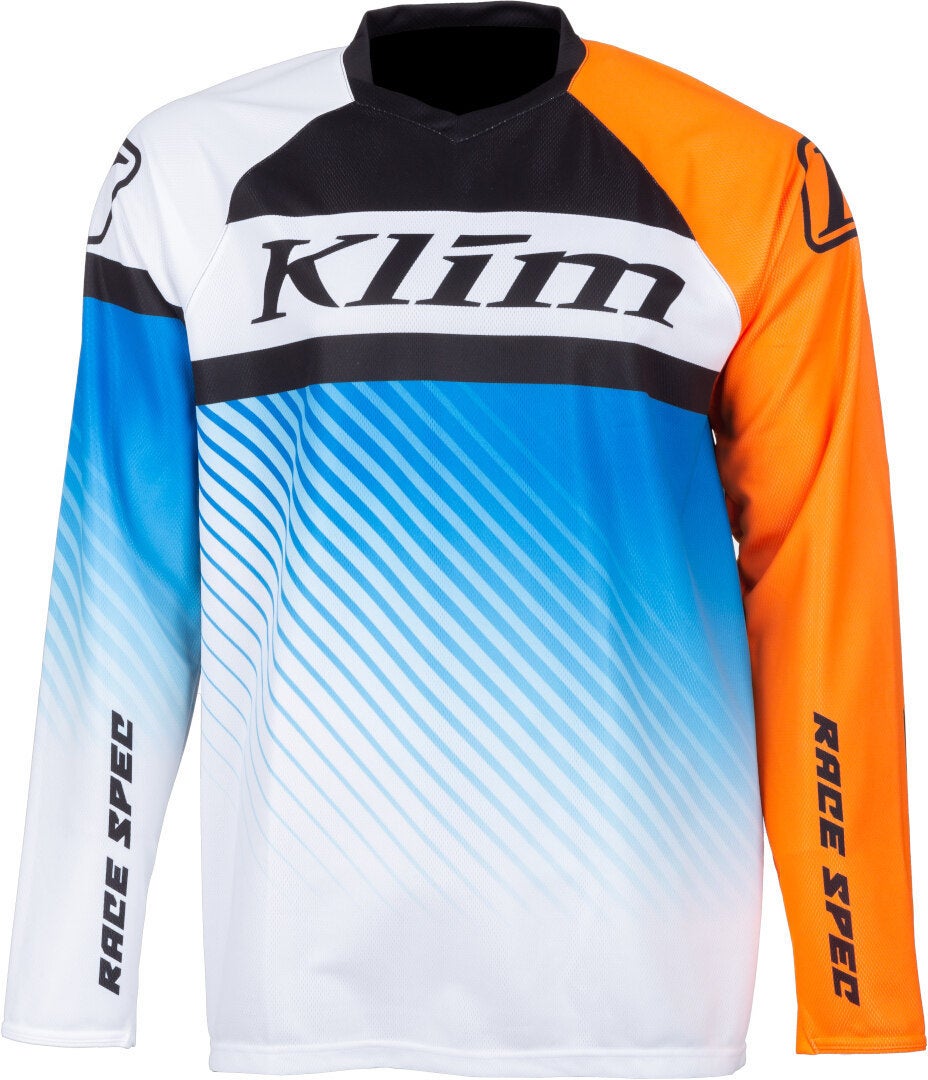 Klim Revolt Snescooter trøje sort/hvid/blå M Figur 1