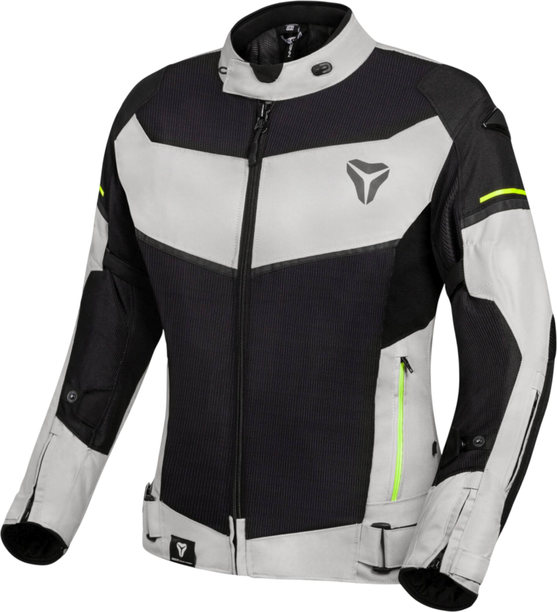 Seca Stream Evo Mesh Ladies Motorcycle Textile Jacket black/grey L Figure 1