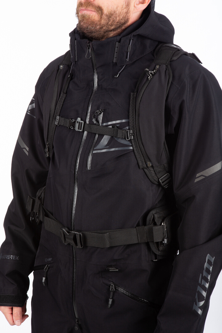 Klim Krew 22 Rucsacul cu snowmobile negru Figura 4
