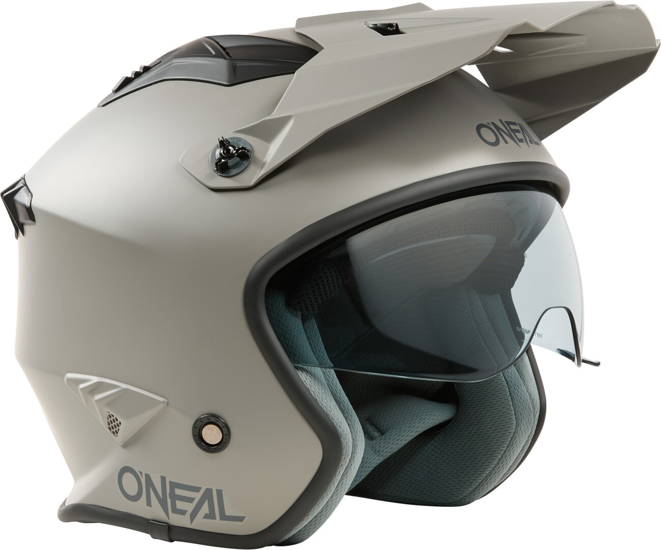Oneal Volt Solid Trial Helmet grey matt M (57/58) Figure 5