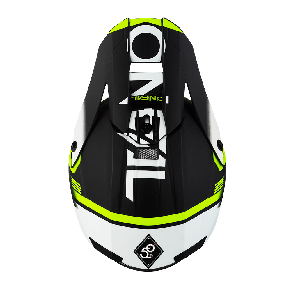Oneal 10Series Hyperlite Blur Motorcross helm Zwart/Geel M (57/58) Figuur 3