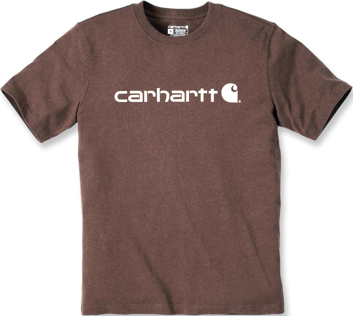 Carhartt EMEA Core Logo Workwear Short Sleeve Tricou Maro/Alb XS Figura 1