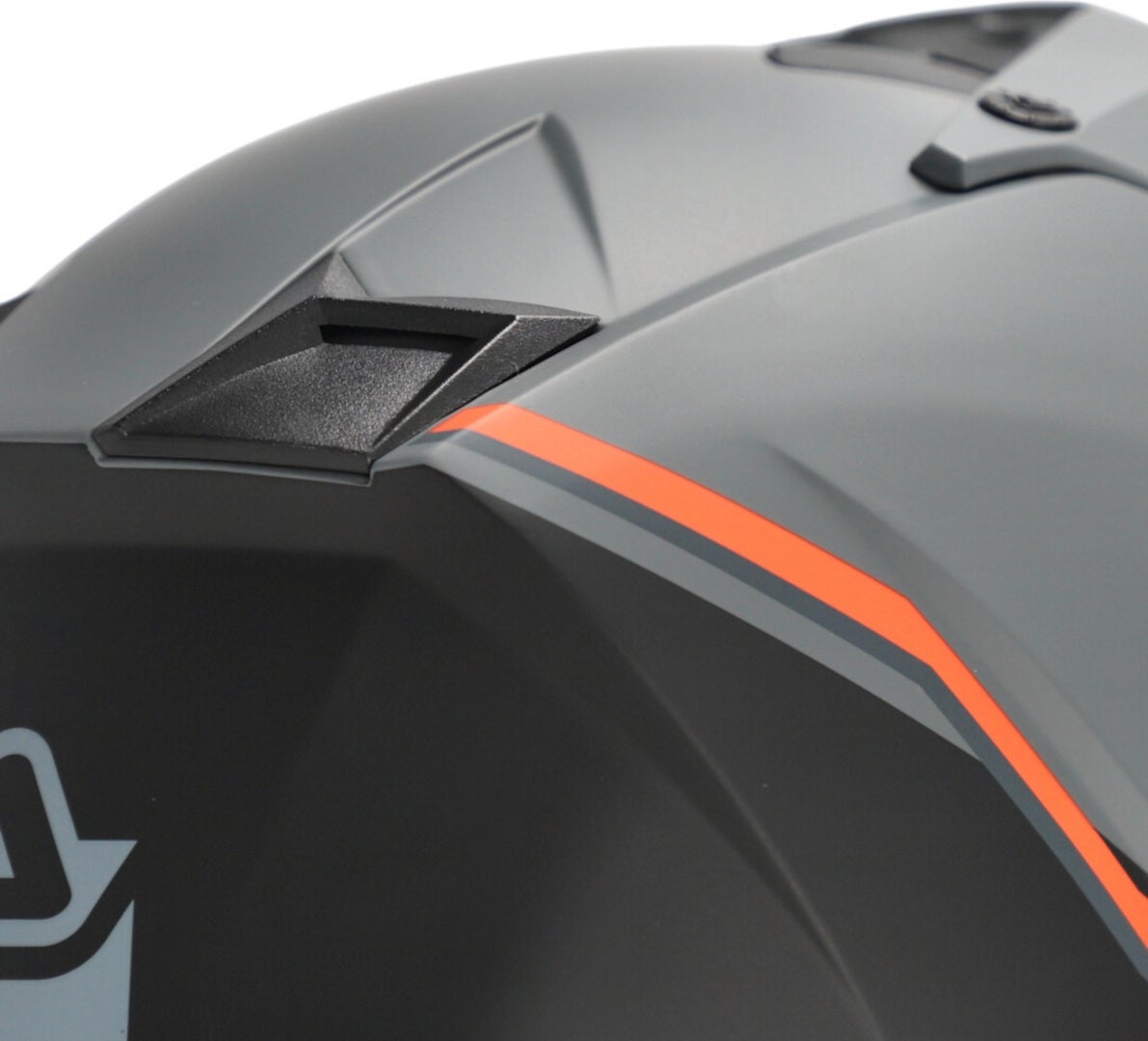 Acerbis Assault Graphic Enduro Helmet black matt/orange XL (61/62) Figure 9