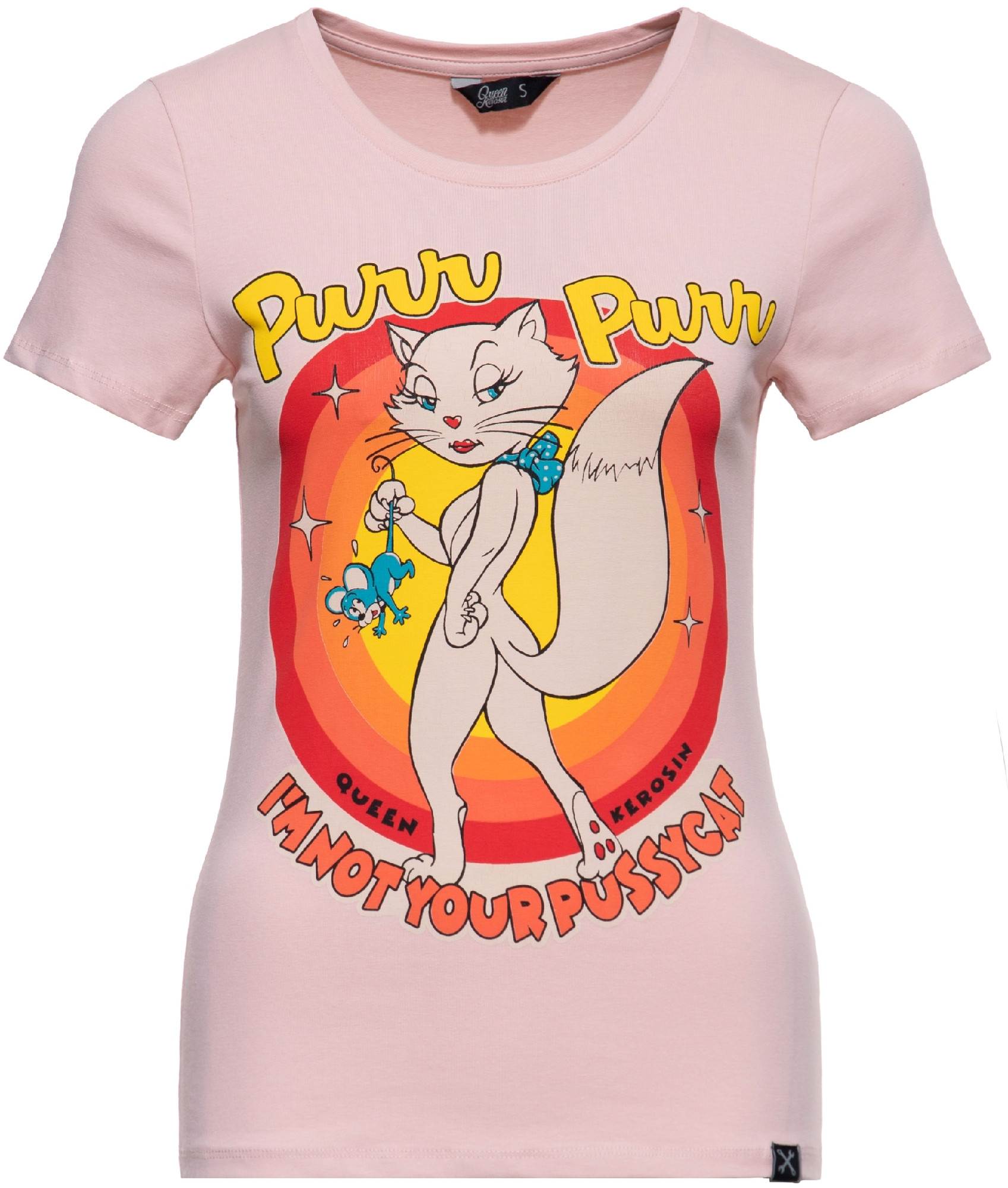 Queen Kerosin I'm Not Your Pussycat Maglietta da donna rosa 3XL Figura 1