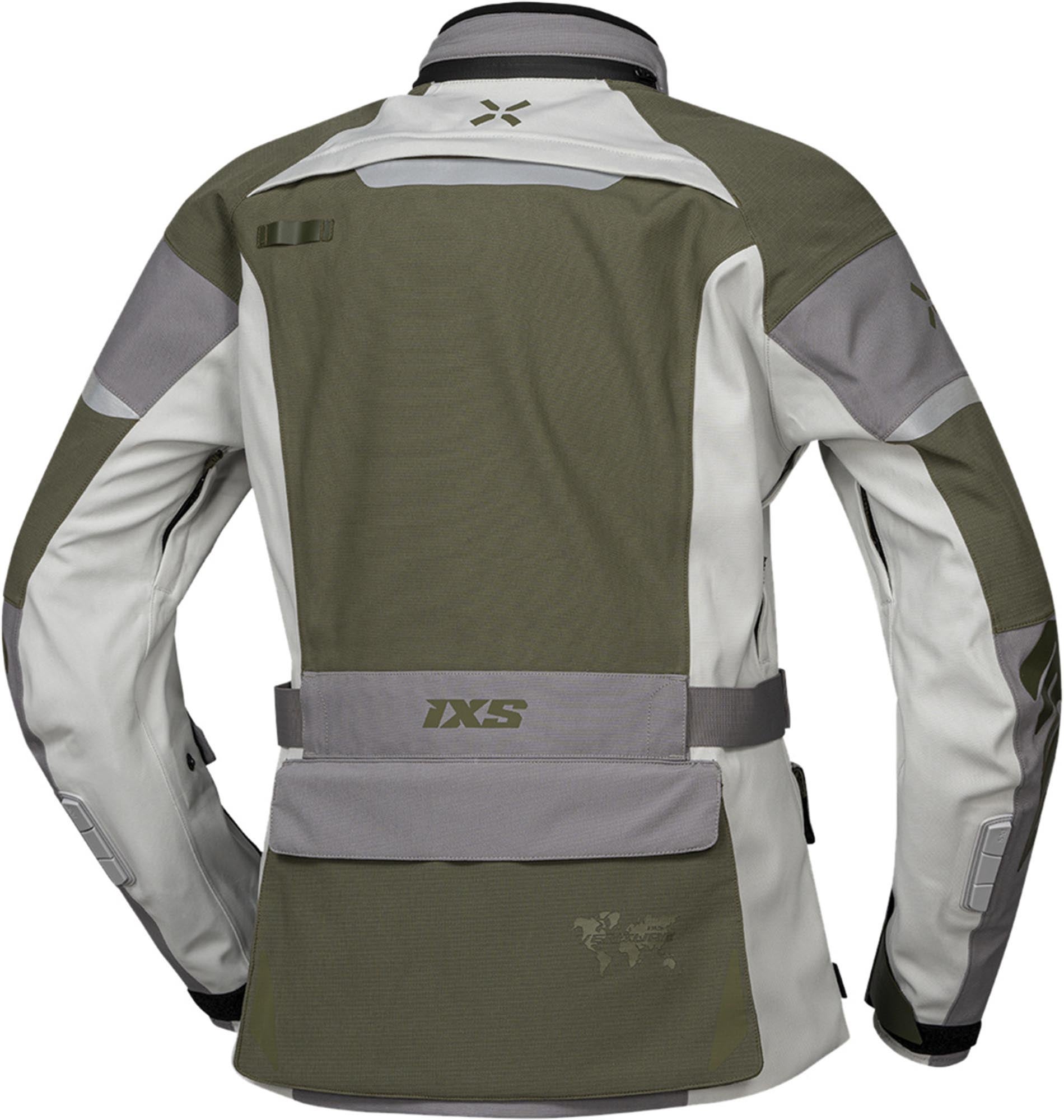 IXS Venture-STX 1.0 imperméable dames moto textile veste Vert/Gris XS Figure 2