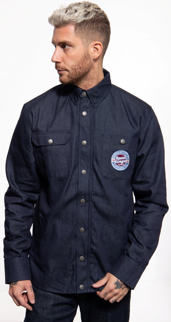 King Kerosin Motorcycles Supplies Camisa de motocicleta Artigo principal Figura 1